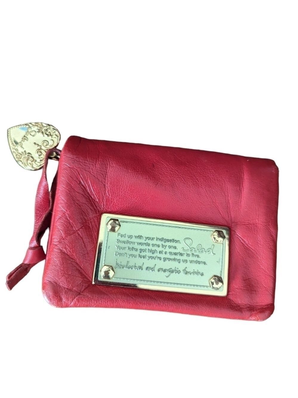 Salad Bifold Leather Wallet